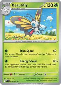 Beautifly - ME: Ascended Heroes - Pokemon card