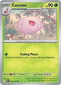 Cascoon - ME: Ascended Heroes - Pokemon card
