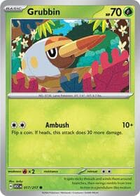 Grubbin - ME: Ascended Heroes - Pokemon card
