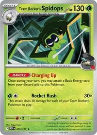 Team Rocket's Spidops - ME: Ascended Heroes - Pokemon card