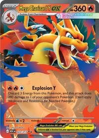 Mega Charizard Y ex - ME: Ascended Heroes - Pokemon card