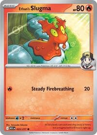 Ethan's Slugma - ME: Ascended Heroes - Pokemon card