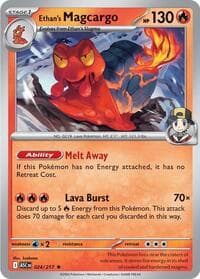 Ethan's Magcargo - ME: Ascended Heroes - Pokemon card