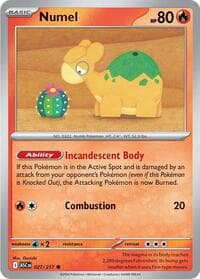 Numel - ME: Ascended Heroes - Pokemon card