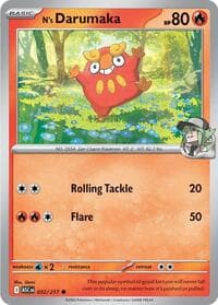 N's Darumaka - ME: Ascended Heroes - Pokemon card
