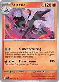 Salazzle - ME: Ascended Heroes - Pokemon card