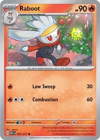 Raboot - ME: Ascended Heroes - Pokemon card