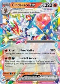 Cinderace ex - ME: Ascended Heroes - Pokemon card
