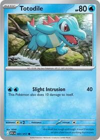 Totodile - ME: Ascended Heroes - Pokemon card
