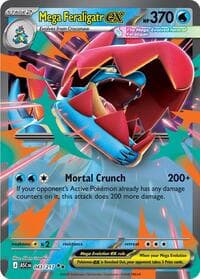 Mega Feraligatr ex - ME: Ascended Heroes - Pokemon card