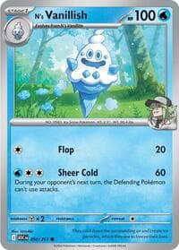 N's Vanillish - ME: Ascended Heroes - Pokemon card