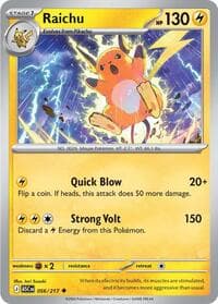 Raichu - ME: Ascended Heroes - Pokemon card