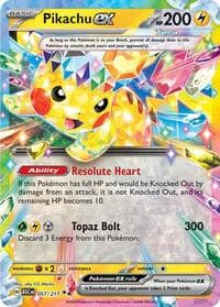 Pikachu ex - ME: Ascended Heroes - Pokemon card