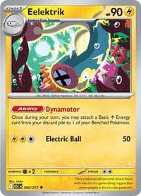 Eelektrik - ME: Ascended Heroes - Pokemon card