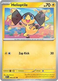 Helioptile - ME: Ascended Heroes - Pokemon card
