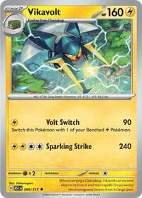 Vikavolt - ME: Ascended Heroes - Pokemon card