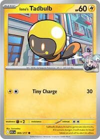 Iono's Tadbulb - ME: Ascended Heroes - Pokemon card