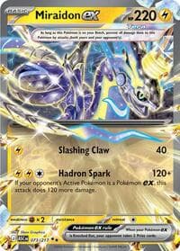 Miraidon ex - ME: Ascended Heroes - Pokemon card