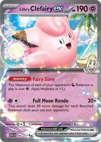 Lillie's Clefairy ex - ME: Ascended Heroes - Pokemon card