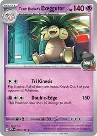 Team Rocket's Exeggutor - ME: Ascended Heroes - Pokemon card