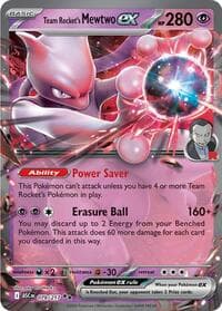 Team Rocket's Mewtwo ex - ME: Ascended Heroes - Pokemon card