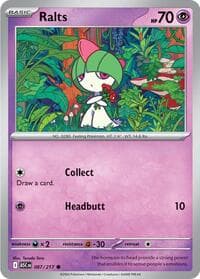 Ralts - ME: Ascended Heroes - Pokemon card
