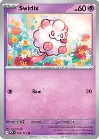 Swirlix - ME: Ascended Heroes - Pokemon card