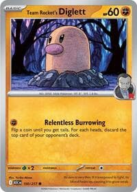 Team Rocket's Diglett - ME: Ascended Heroes - Pokemon card