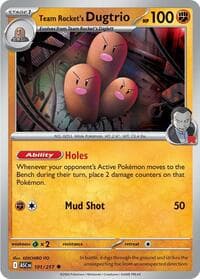 Team Rocket's Dugtrio - ME: Ascended Heroes - Pokemon card