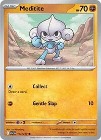 Meditite - ME: Ascended Heroes - Pokemon card