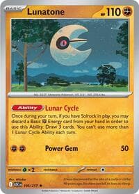 Lunatone - ME: Ascended Heroes - Pokemon card