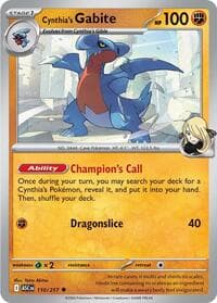 Cynthia's Gabite - ME: Ascended Heroes - Pokemon card