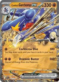 Cynthia's Garchomp ex - ME: Ascended Heroes - Pokemon card