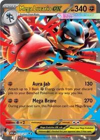 Mega Lucario ex - ME: Ascended Heroes - Pokemon card
