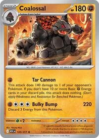 Coalossal - ME: Ascended Heroes - Pokemon card
