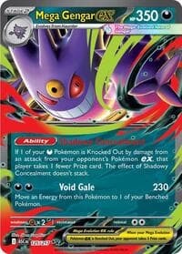 Mega Gengar ex - ME: Ascended Heroes - Pokemon card