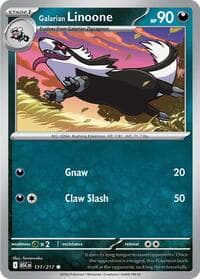 Galarian Linoone - ME: Ascended Heroes - Pokemon card