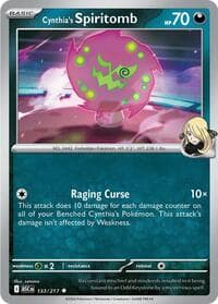 Cynthia's Spiritomb - ME: Ascended Heroes - Pokemon card