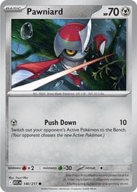 Pawniard - ME: Ascended Heroes - Pokemon card