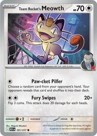 Team Rocket's Meowth - ME: Ascended Heroes - Pokemon card