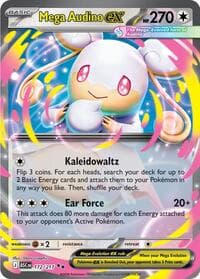 Mega Audino ex - ME: Ascended Heroes - Pokemon card