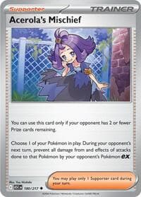 Acerola's Mischief - ME: Ascended Heroes - Pokemon card