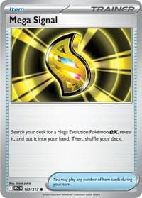 Mega Signal - ME: Ascended Heroes - Pokemon card