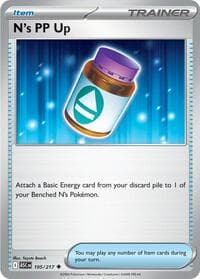 N's PP Up - ME: Ascended Heroes - Pokemon card