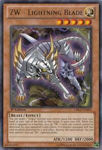 ZW - Lightning Blade - Cosmo Blazer - YuGiOh card