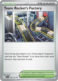 Team Rocket's Factory - ME: Ascended Heroes - Pokemon card