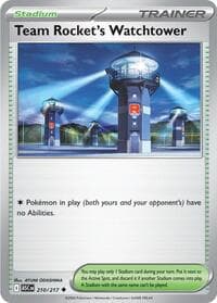 Team Rocket's Watchtower - ME: Ascended Heroes - Pokemon card