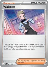 Waitress - ME: Ascended Heroes - Pokemon card