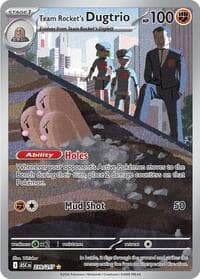 Team Rocket's Dugtrio - ME: Ascended Heroes - Pokemon card