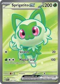 Sprigatito ex - ME: Ascended Heroes - Pokemon card